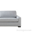 Kain abu-abu Sofa Set Ruang Tamu Furniture Sofa